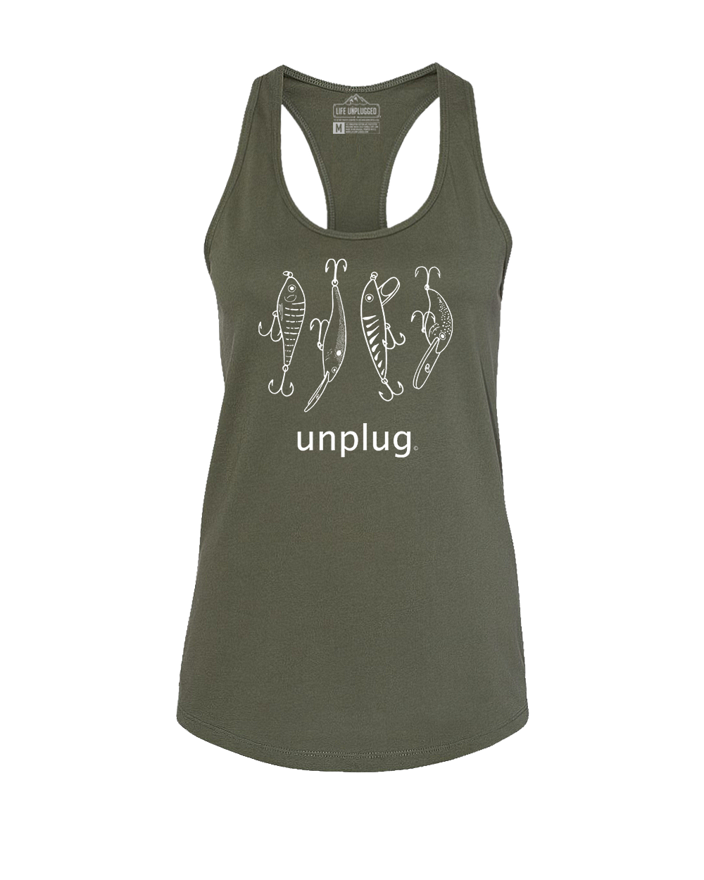 Fishing Lures Women's Racerback Tank Top