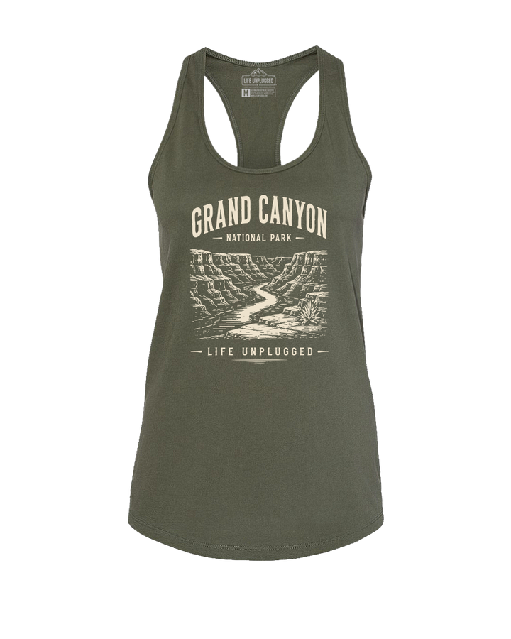 GRAND CANYON NATIONAL PARK Women's Racerback Tank Top