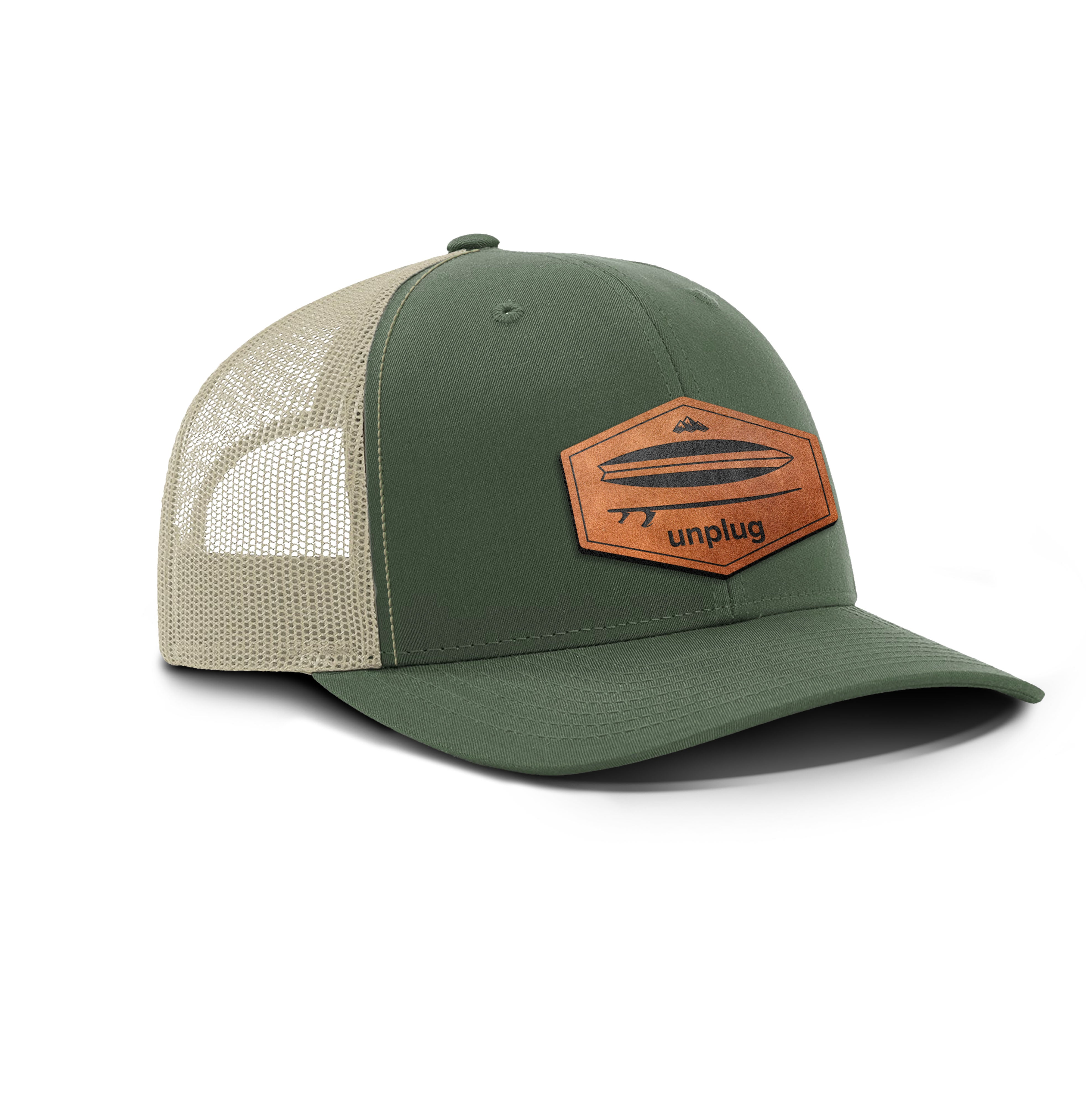 Surfing Snapback Leather Patch Hat – Life Unplugged Surfing Snapback Leather Patch Hat – Life Unplugged