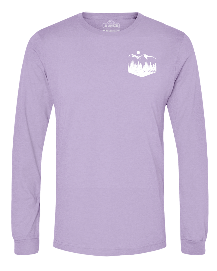 Unplug Mountain Left Chest Pocket Long Sleeve T-Shirt