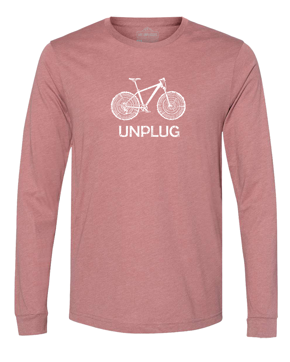 MOUNTAIN BIKE TREE STUMPS Long Sleeve T-Shirt