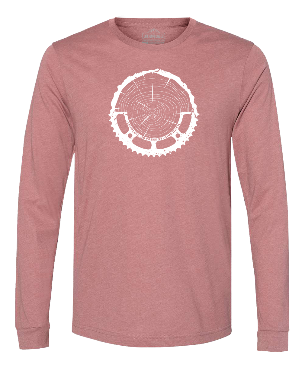 Tree Rings Chainring Long Sleeve T-Shirt