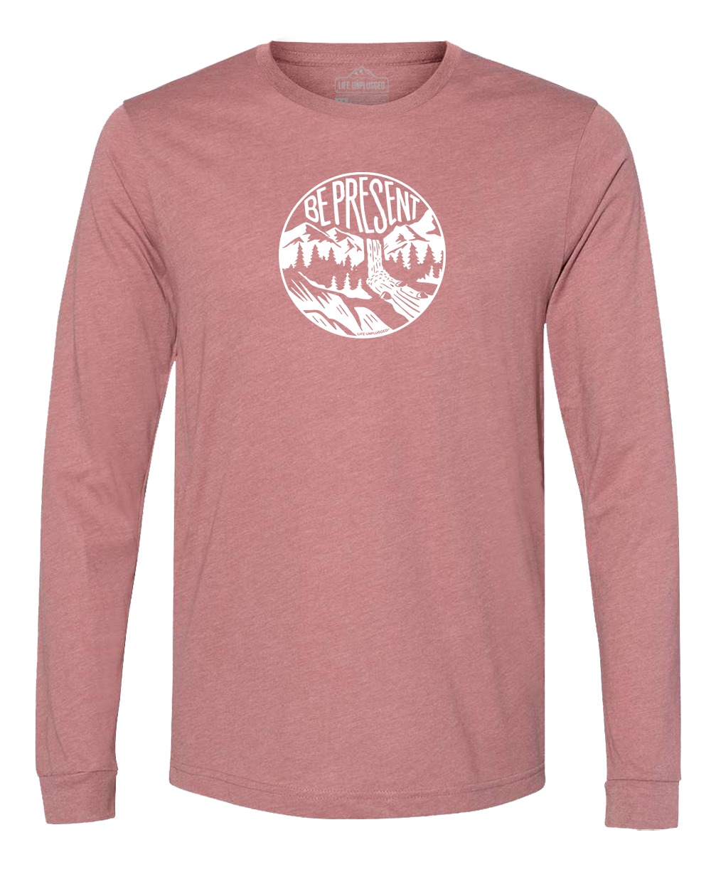 Be Present Waterfall Long Sleeve T-Shirt