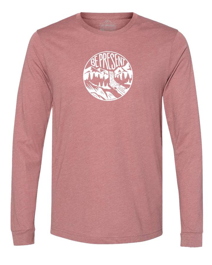 Be Present Waterfall Long Sleeve T-Shirt
