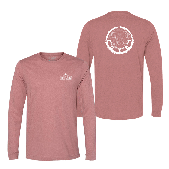 Tree Rings Chainring Long Sleeve T-Shirt