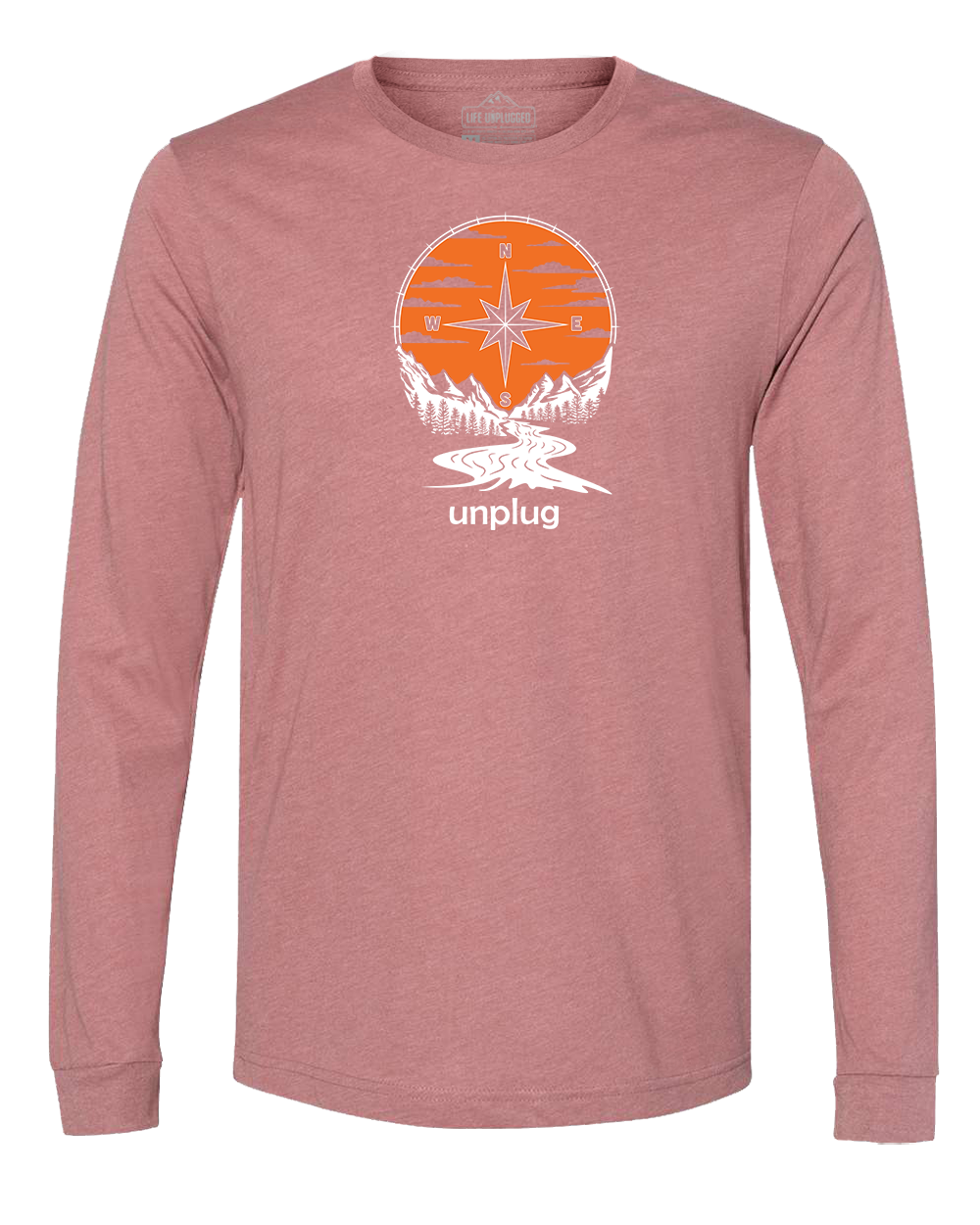 Compass Sunset Long Sleeve T-Shirt