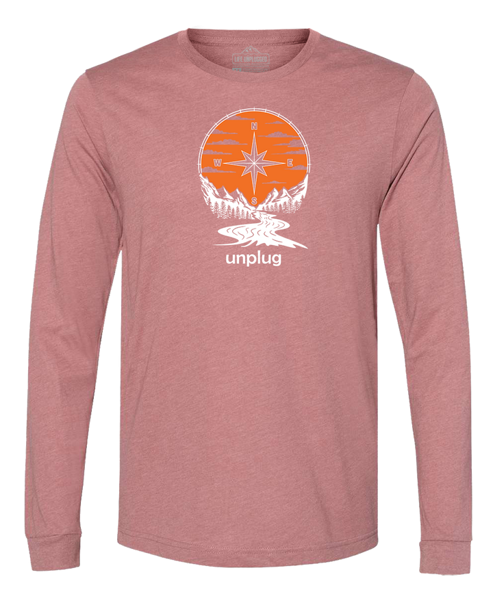 Compass Sunset Long Sleeve T-Shirt