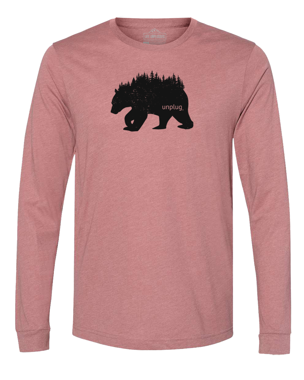 Bear In The Trees Long Sleeve T-Shirt