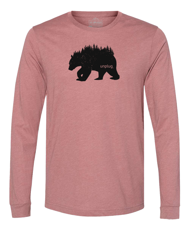Bear In The Trees Long Sleeve T-Shirt