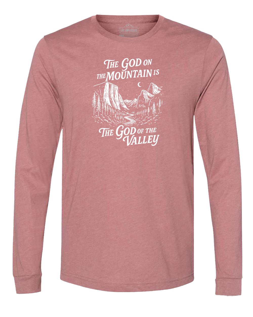 God On The Mountain Long Sleeve T-Shirt