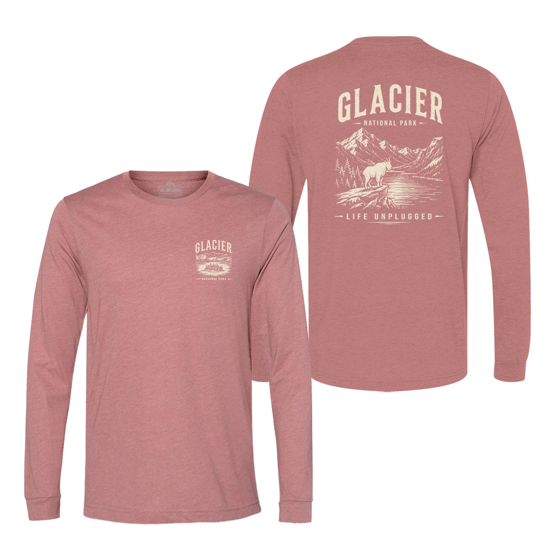 GLACIER NATIONAL PARK Long Sleeve T-Shirt