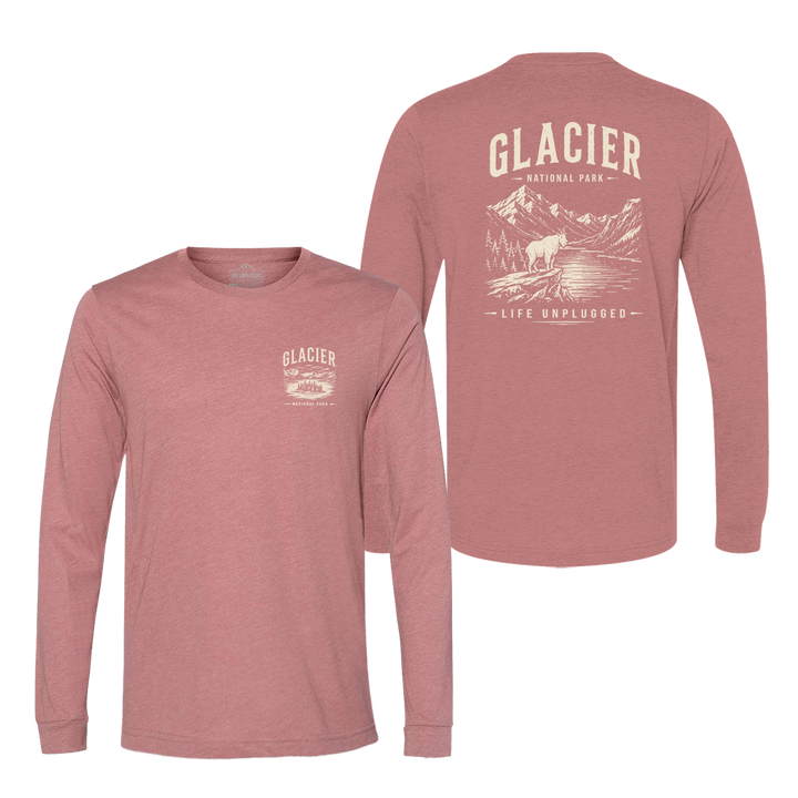 GLACIER NATIONAL PARK Long Sleeve T-Shirt