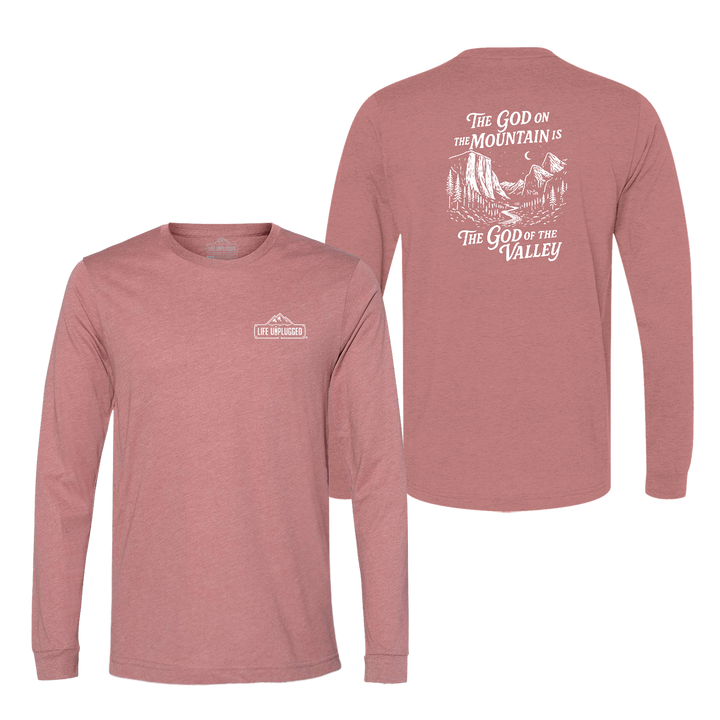 God On The Mountain Long Sleeve T-Shirt