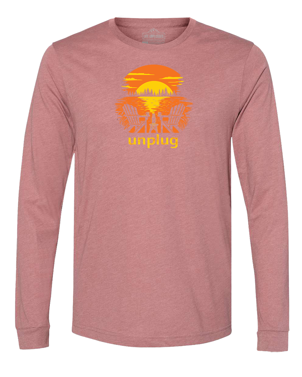 Chairs at Sunset Long Sleeve T-Shirt