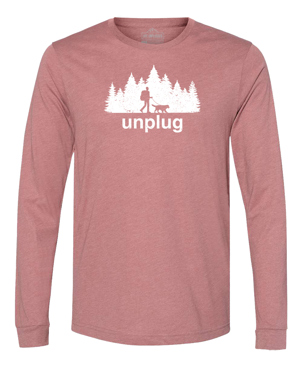 Dog Walks in the Woods Long Sleeve T-Shirt