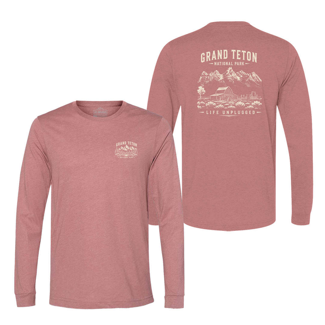 GRAND TETON NATIONAL PARK Long Sleeve T-Shirt