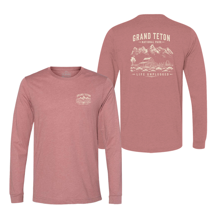 GRAND TETON NATIONAL PARK Long Sleeve T-Shirt