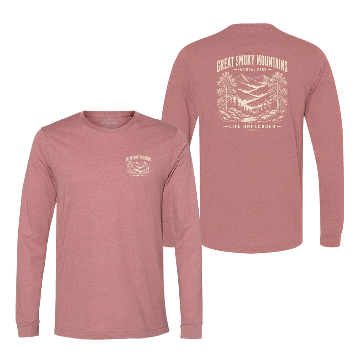 GREAT SMOKY MOUNTAINS NATIONAL PARK Long Sleeve T-Shirt