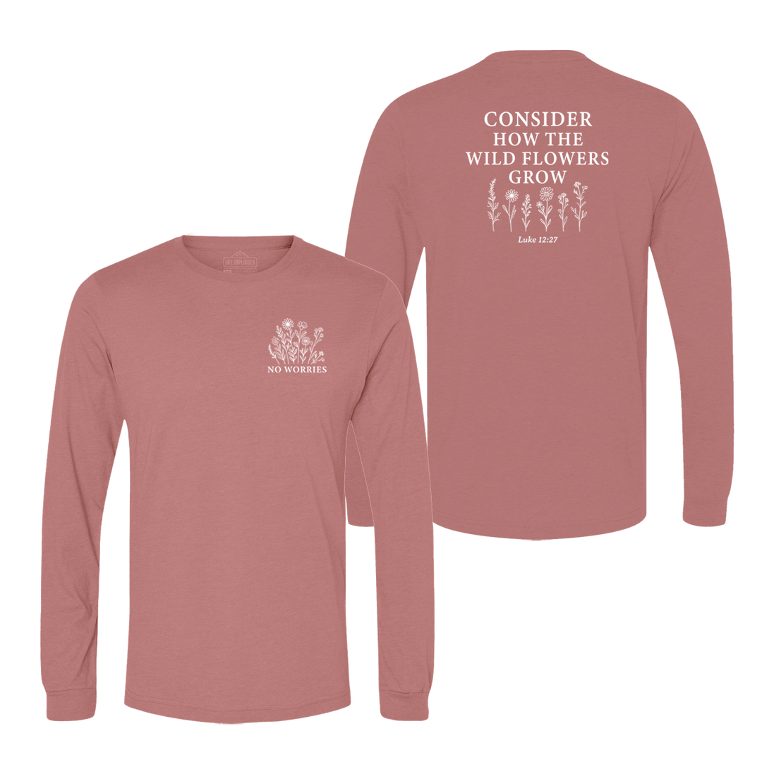 Consider the Wildflowers Long Sleeve T-Shirt