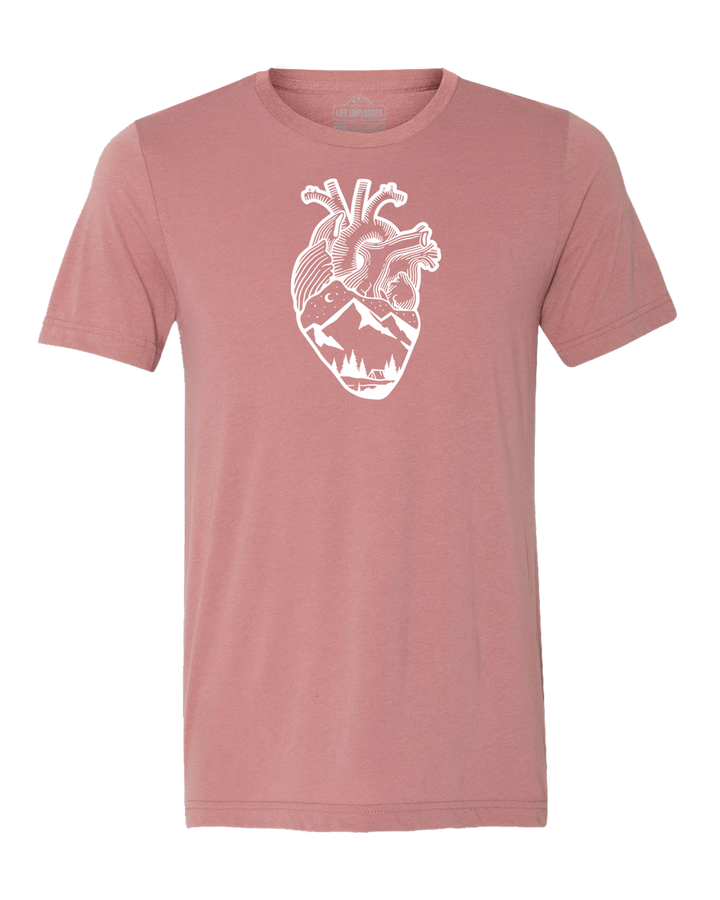 Anatomical Heart (Full Chest) Triblend T-Shirt
