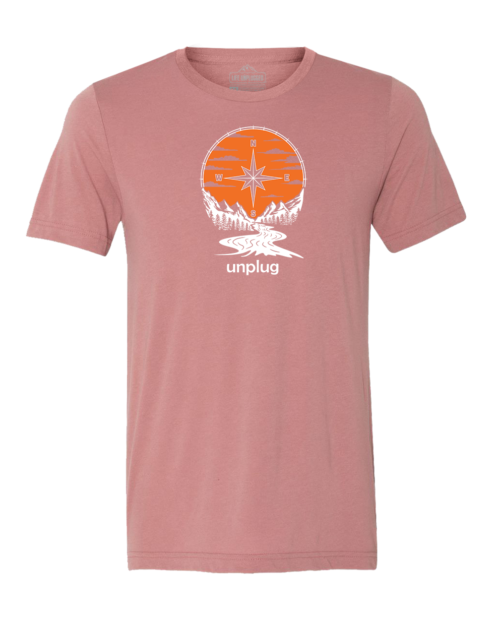 Compass Sunset Triblend T-Shirt