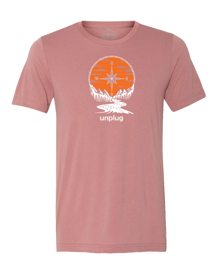 Compass Sunset Triblend T-Shirt