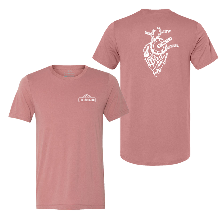 Anatomical Heart (Bicycle Parts) Triblend T-Shirt