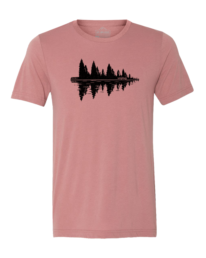 Lakeside Tree Reflection Triblend T-Shirt