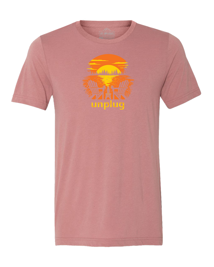 Chairs at Sunset Triblend T-Shirt