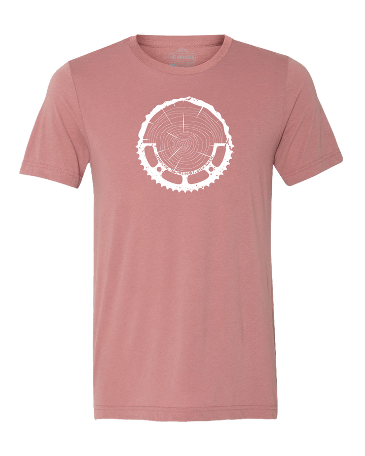 Tree Rings Chainring Triblend T-Shirt