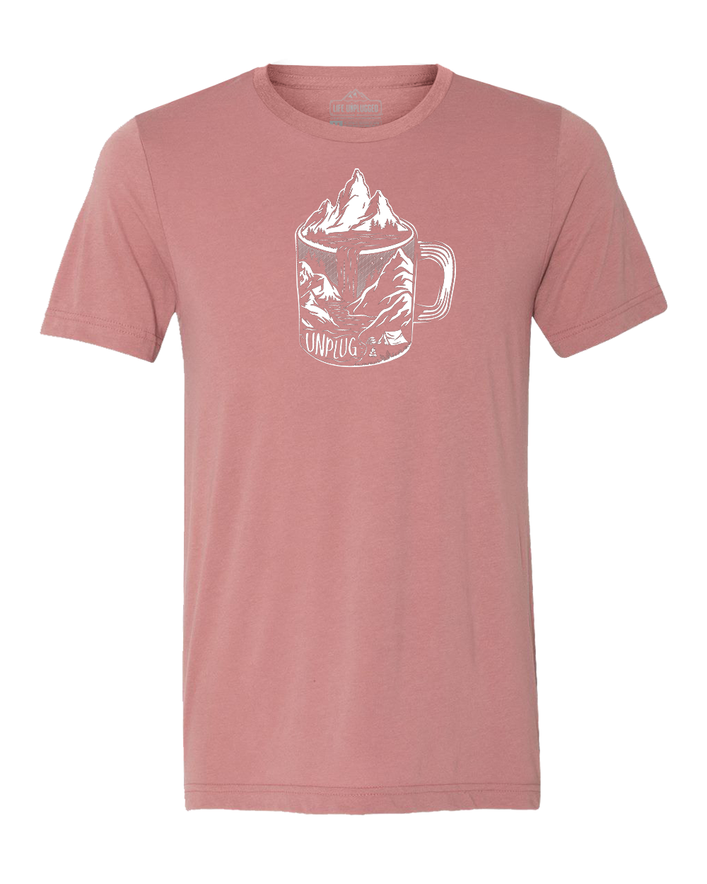 Coffee Mountain Scene Triblend T-Shirt