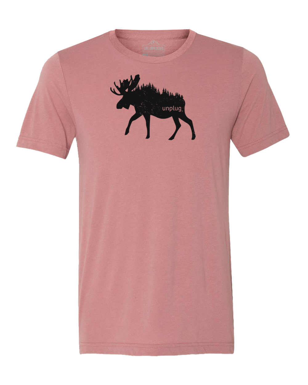 Moose In The Trees Triblend T-Shirt