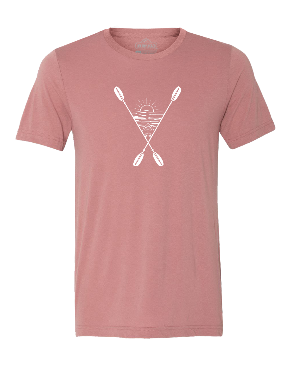 Kayaking Into The Sunset Triblend T-Shirt
