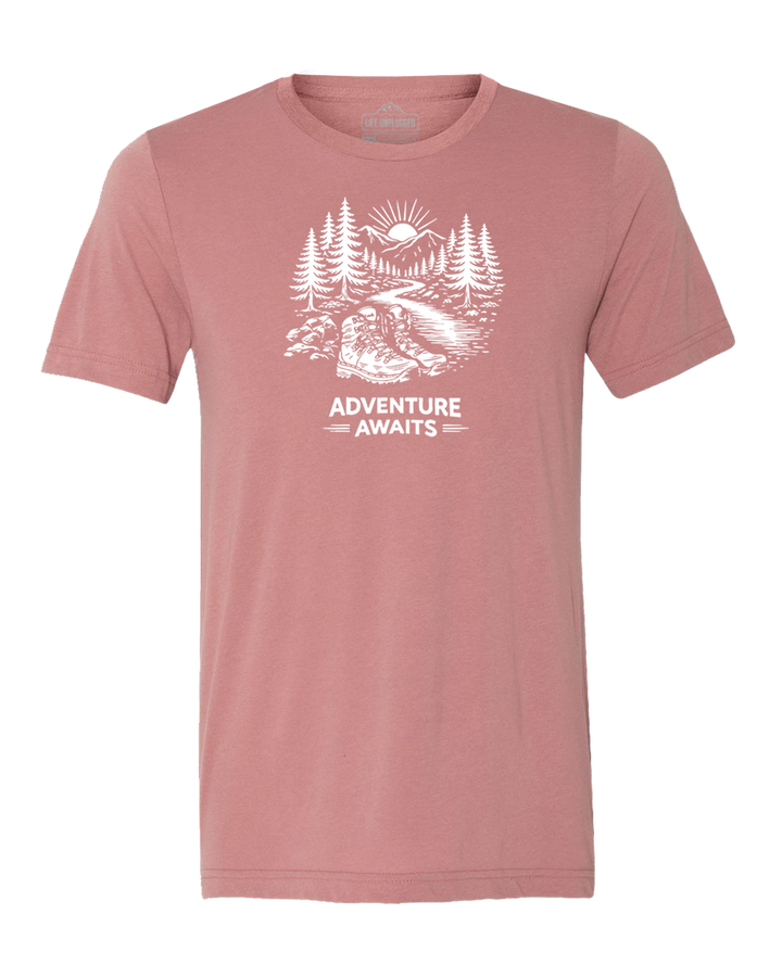 ADVENTURE AWAITS Triblend T-Shirt