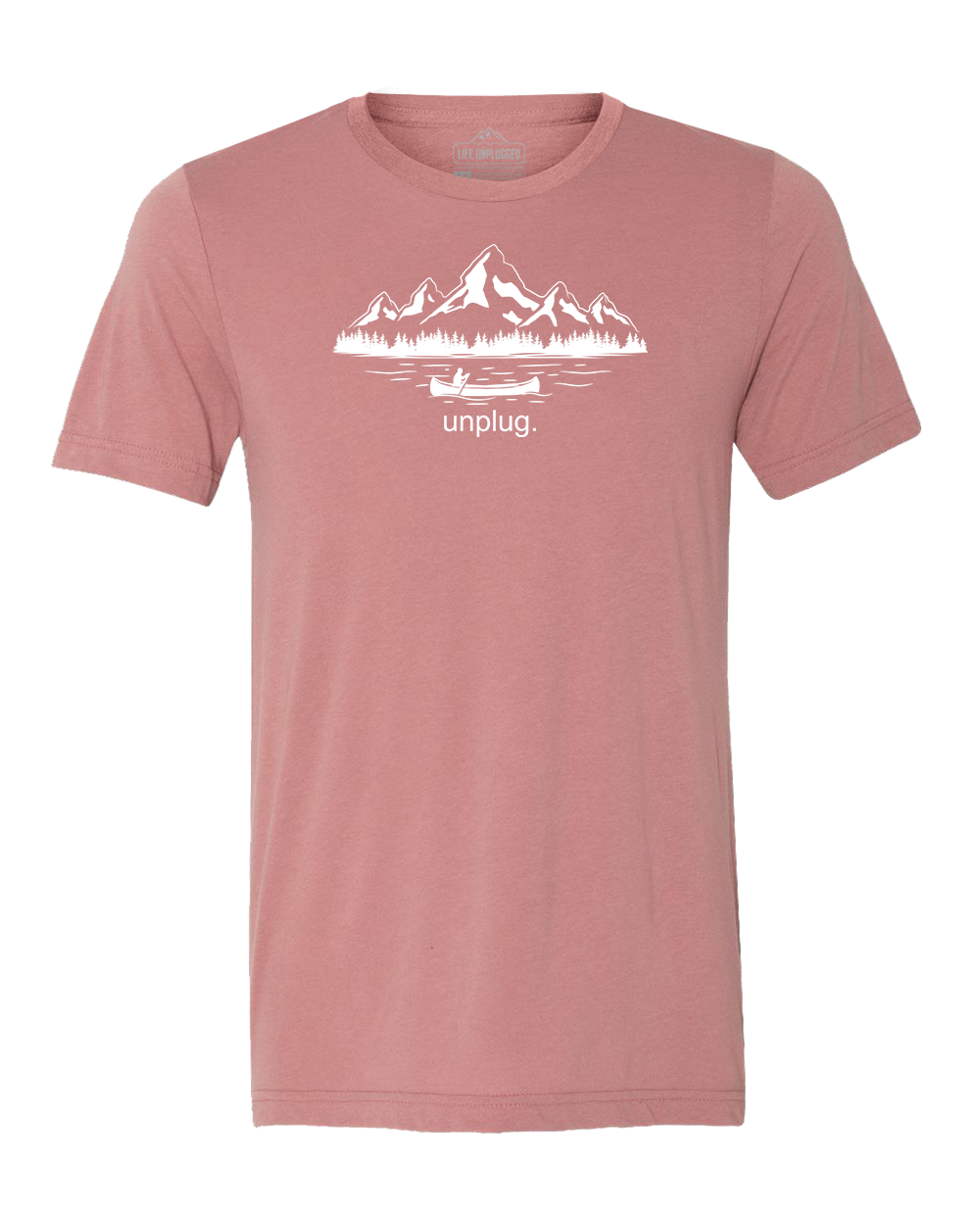 Canoeing in the Mountains Triblend T-Shirt