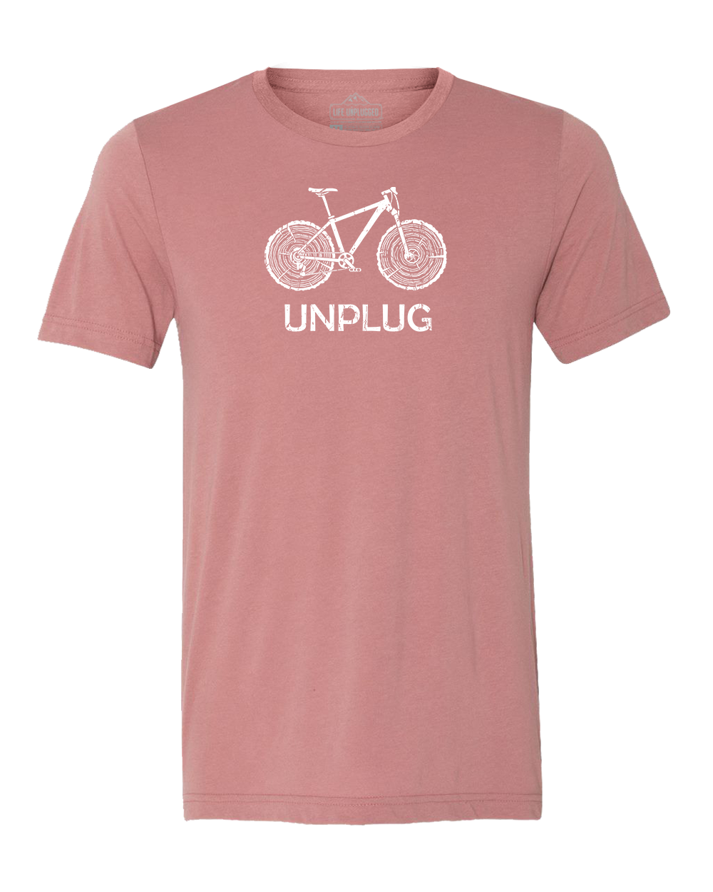 MOUNTAIN BIKE TREE STUMPS Triblend T-Shirt