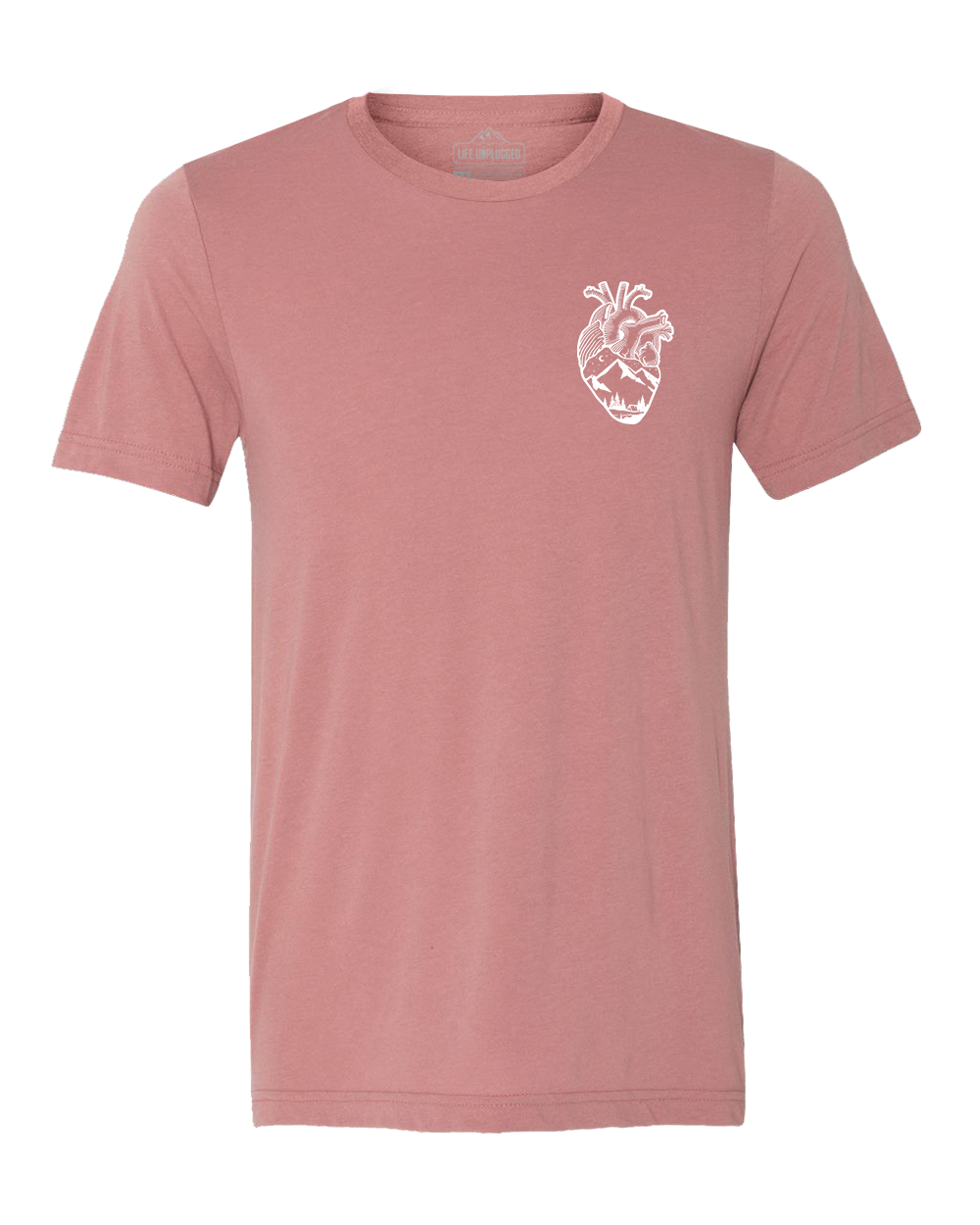 Anatomical Heart (Left Chest) Triblend T-Shirt