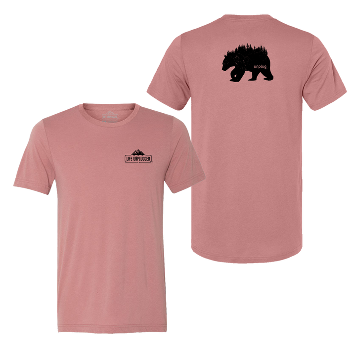 Bear In The Trees Triblend T-Shirt
