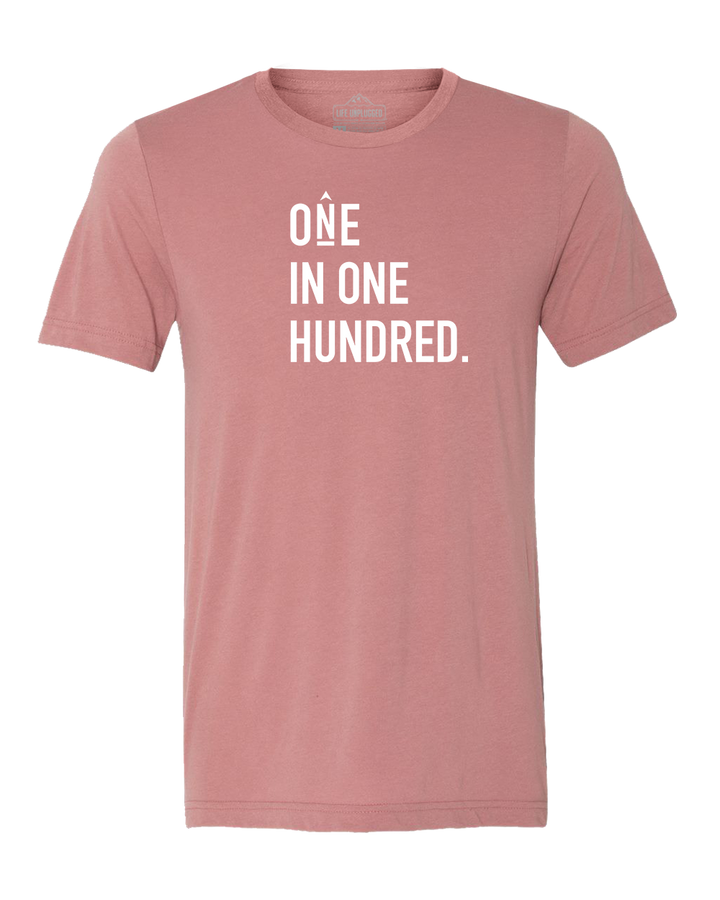 One in One Hundred Stacked Triblend T-Shirt
