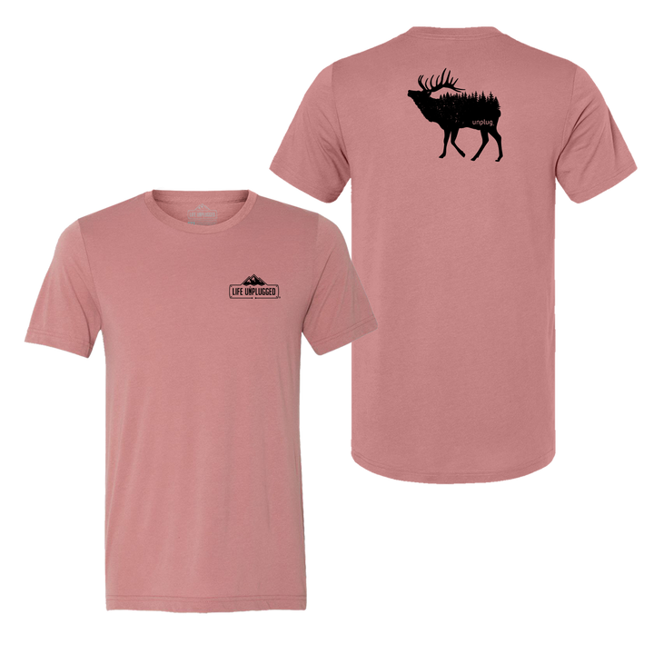 Elk In The Trees Triblend T-Shirt