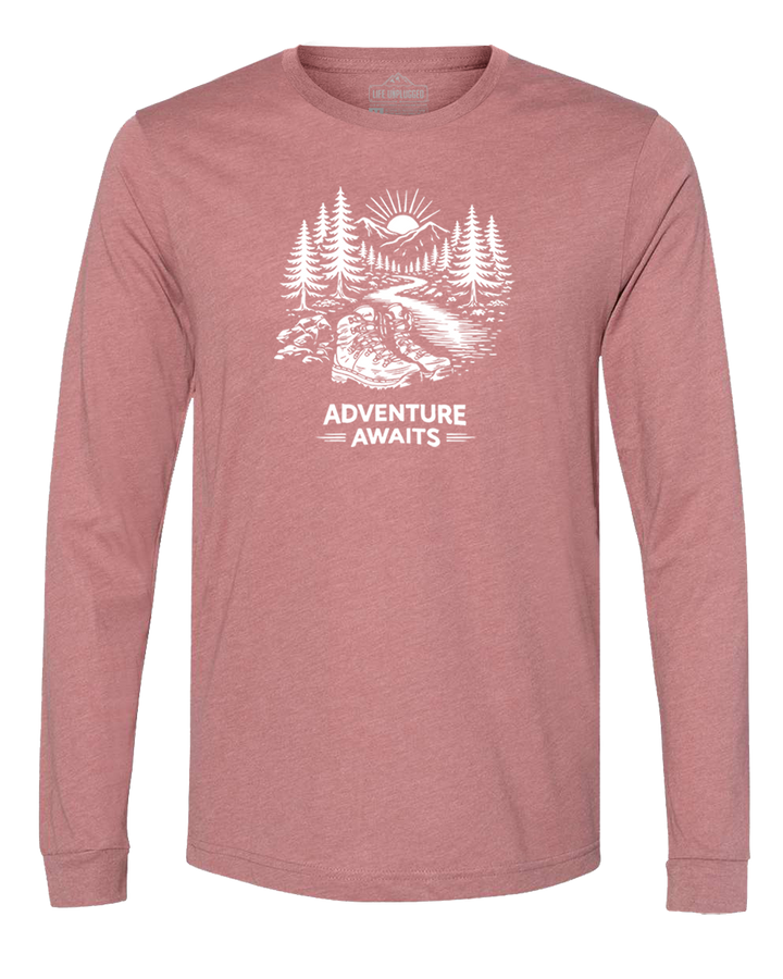 ADVENTURE AWAITS Long Sleeve T-Shirt