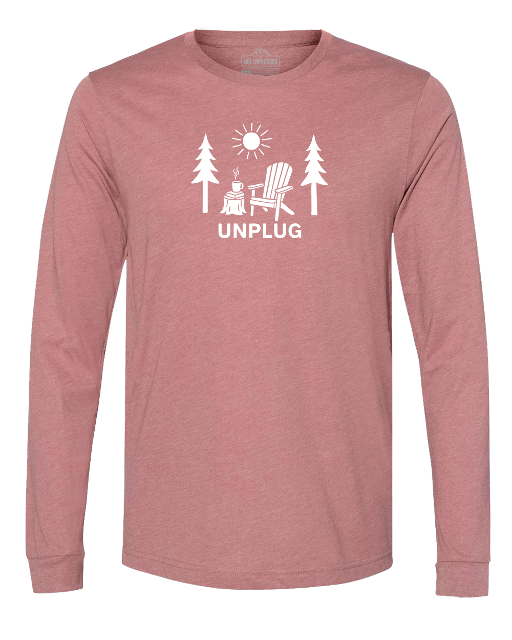 READING IN THE WOODS Long Sleeve T-Shirt