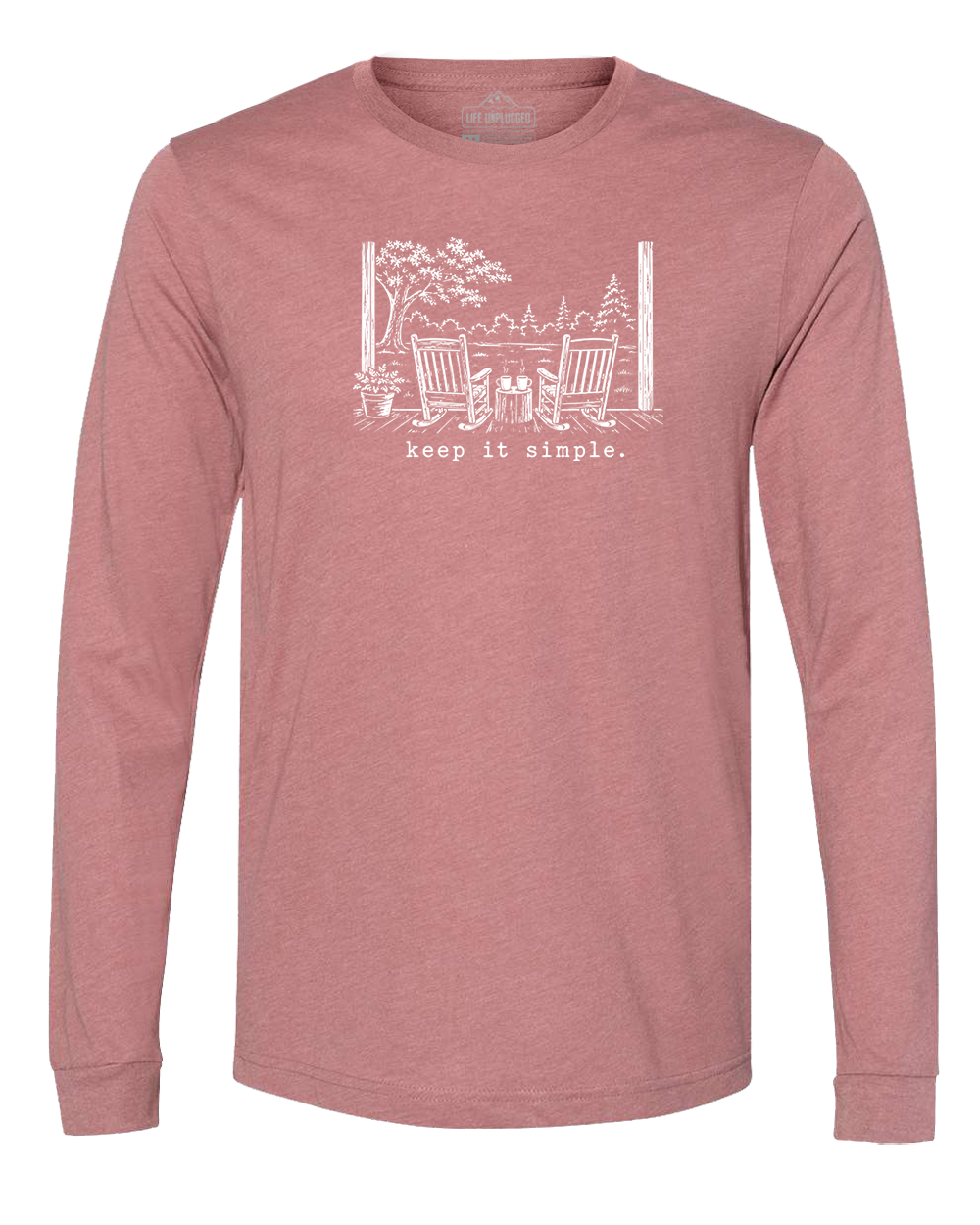 KEEP IT SIMPLE. Long Sleeve T-Shirt