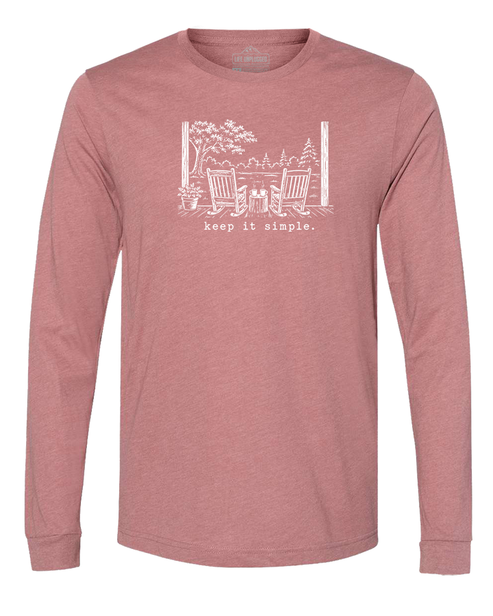 KEEP IT SIMPLE. Long Sleeve T-Shirt