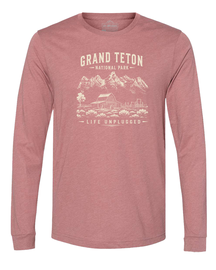 GRAND TETON NATIONAL PARK Long Sleeve T-Shirt
