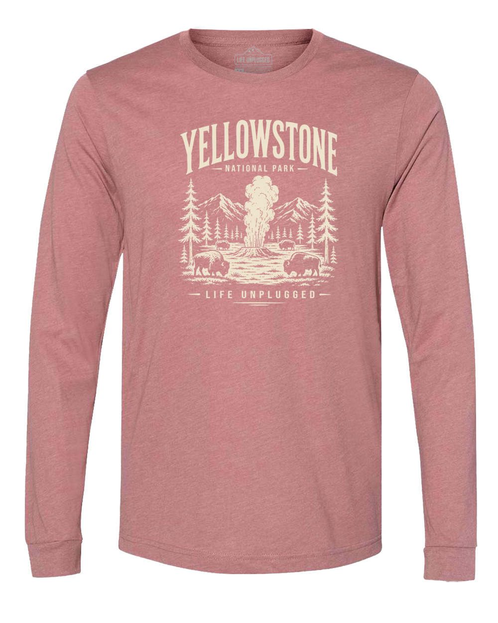 YELLOWSTONE NATIONAL PARK Long Sleeve T-Shirt