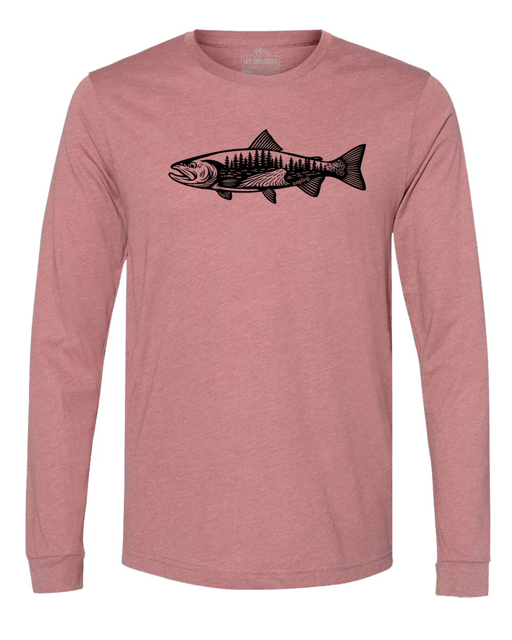 WOODLAND TROUT Long Sleeve T-Shirt