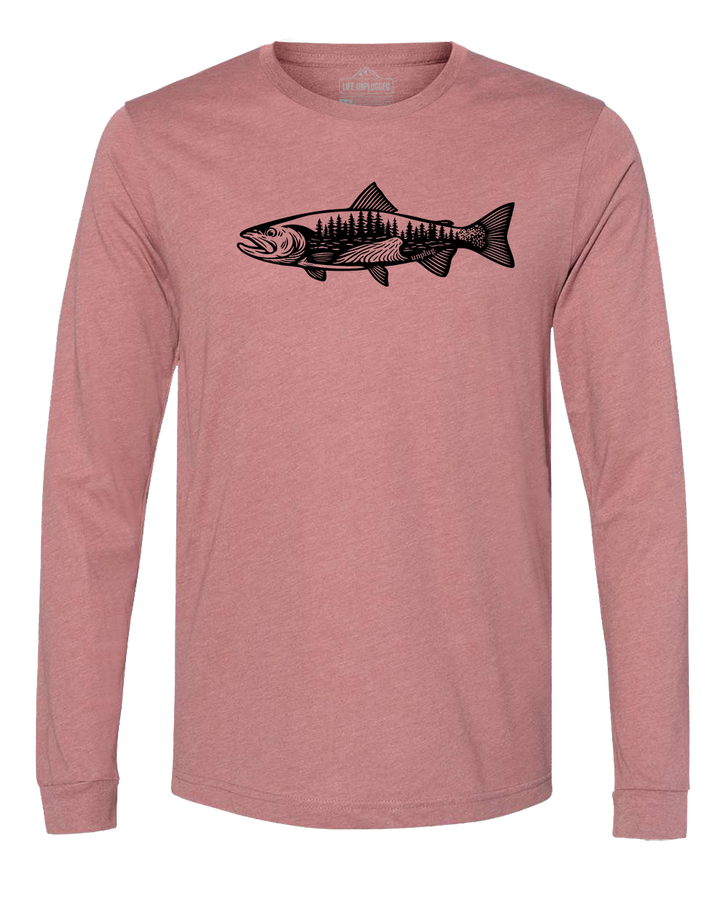 WOODLAND TROUT Long Sleeve T-Shirt