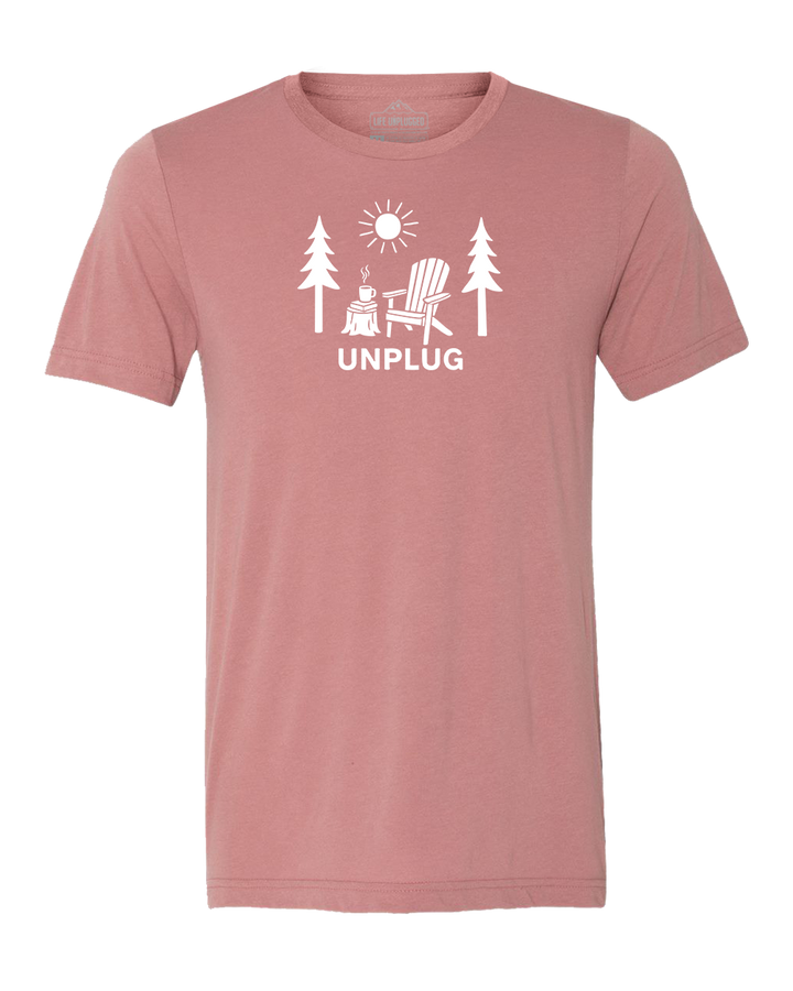 READING IN THE WOODS Triblend T-Shirt