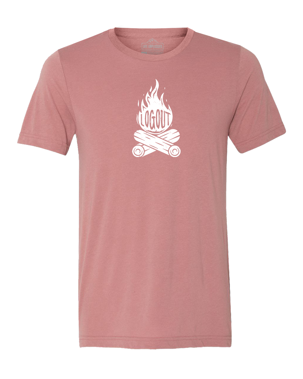Log Out Campfire Triblend T-Shirt